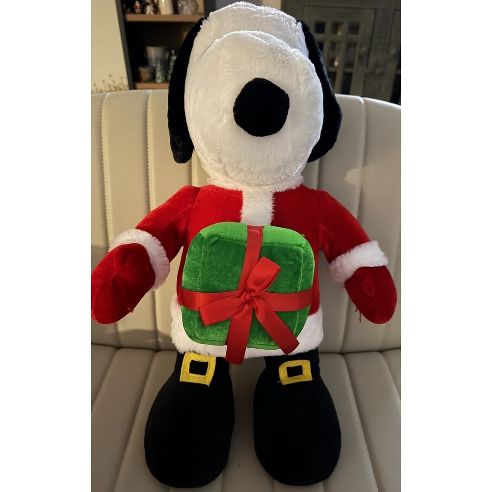 NWT 2014 DanDee Santa Snoopy Collectors Choice Large 21" Tall Christmas Plush